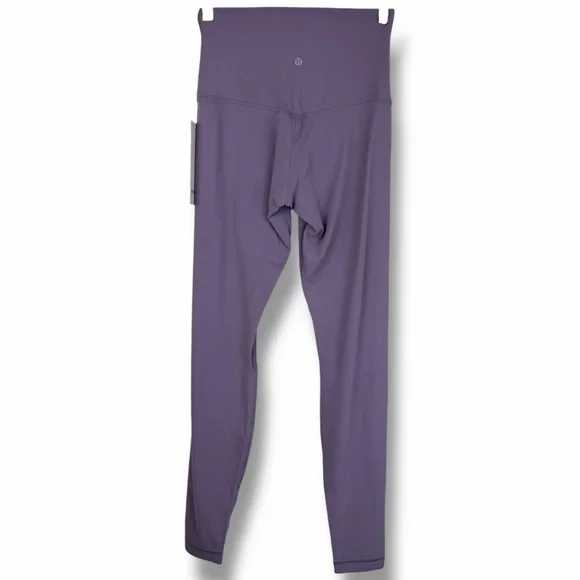 lululemon Align Super High Rise SHR Pant Leggings 28” Purple Ash PPAS size 6 NWT - Picture 5 of 9